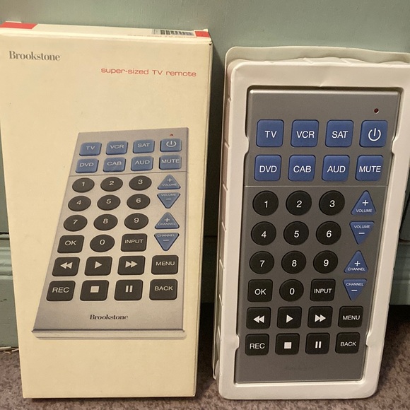 Brookstone Other Brookstone Super Sized 6 In Remote Control Tv Dvd